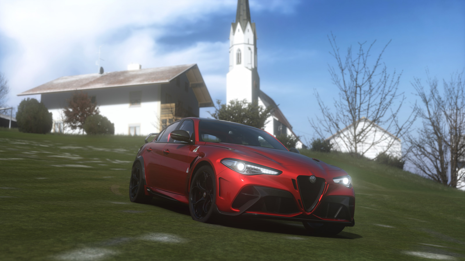 Wallpaper : Alfa Romeo, car, Assetto Corsa, PC gaming 7680x4320 ...