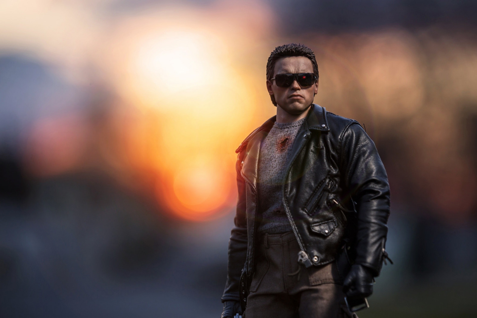 Terminator Appearing Wallpaper : toys, Terminator, movies, cyborg, Person, man, screenshot ...
