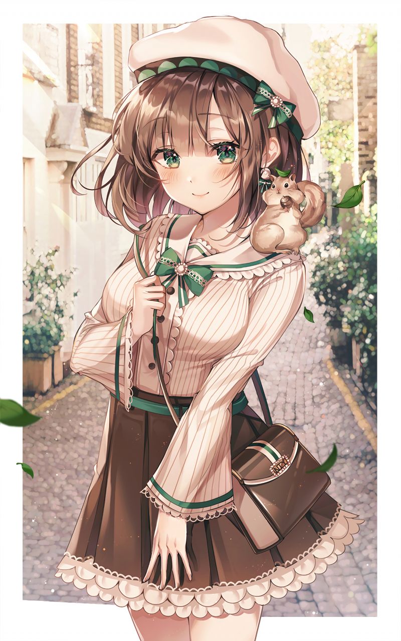 Anime Mädchen,vertikal