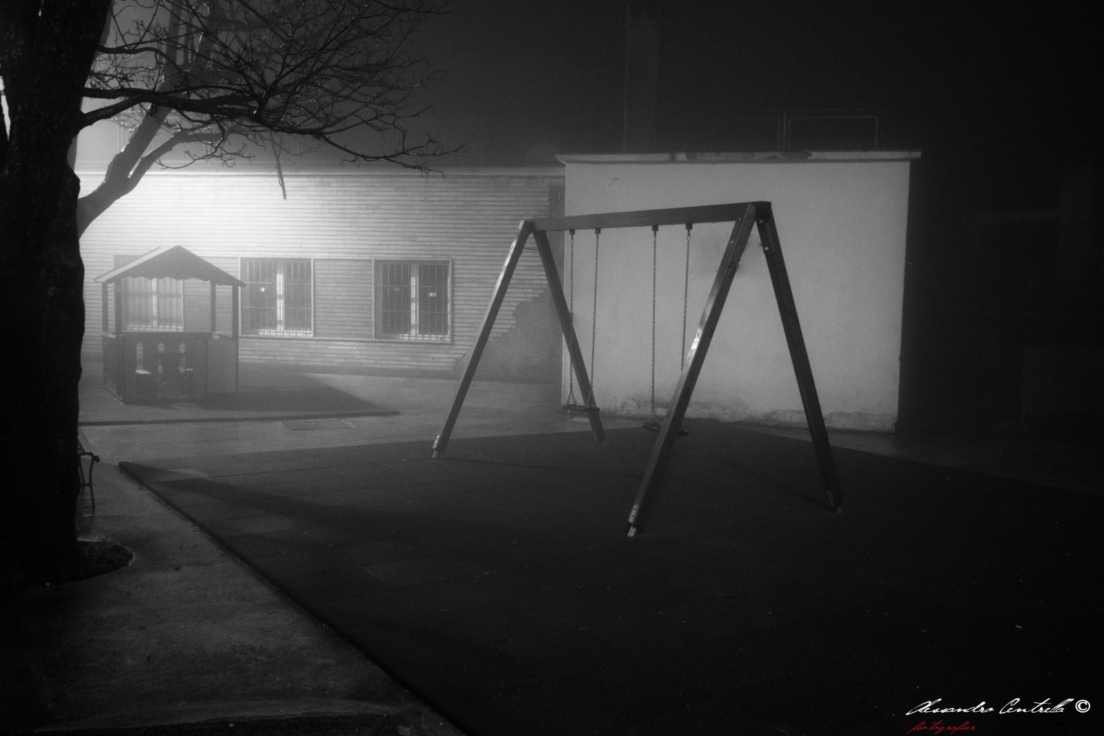 Itálie, mlha, Kánon, eos, Italia, Kampánie, M, Sorrento, Nebbia, Alessandro, Centrella