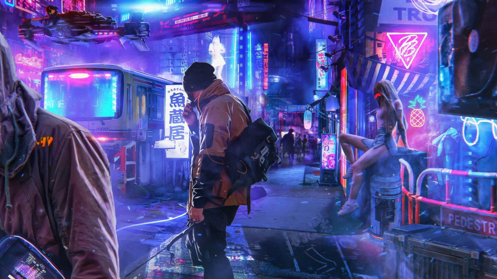 Digital Artwork Of Person Cyberpunk Science Fiction N - vrogue.co
