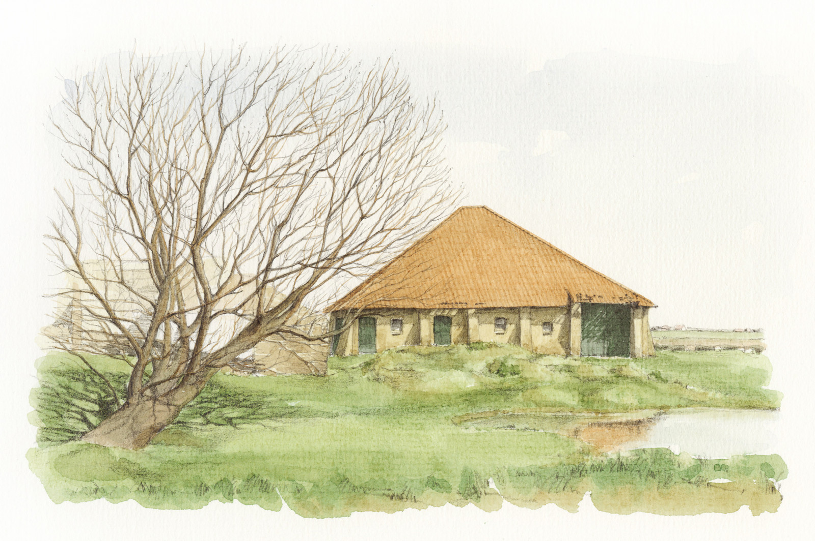 disegno, pastello, ARTE, casa, schizzo, Belgie, vlaanderen, acquerello, pittura ad acquerello, fiandre, matita, aquarell, visiblytalented, vanysacker, vandenmooter, Tekening, schizzo, potlood, lindavanysackervandenmooter, lindavandenmooter, dessin, croquis, aquarelle, aquarel, Akvarell, acuarela, Acquerello, Flandre, 1990, Leffinge, fleriskothoeve