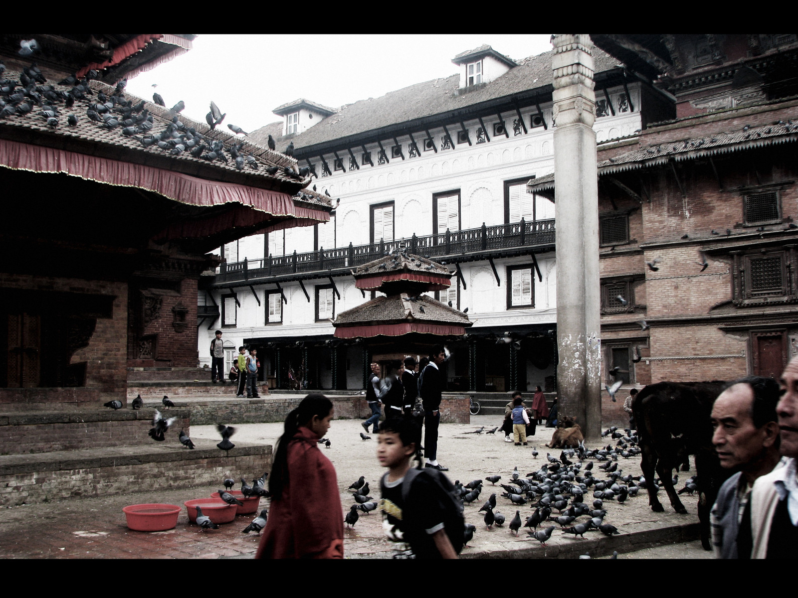 chrám, lidé, Photoshop, město, ulice, architektura, starověký, Asie, budova, silnice, Cestovní ruch, Filmové, Kánon, kráva, život, účinky, holubi, Nepál, Kathmandu, infrastruktura, Čínská architektura, cestovat, pták, upřímný, Travis, travisallen, turistická atrakce, Údolí Káthmándú, Durbarsquare, Hanumandhokapalace