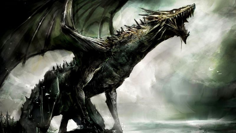 1920x1080 px, artwork, concept art, dark, dragon, fantasy art 1920x1080 px, artwork, concept art, dark, dragon, fantasy art