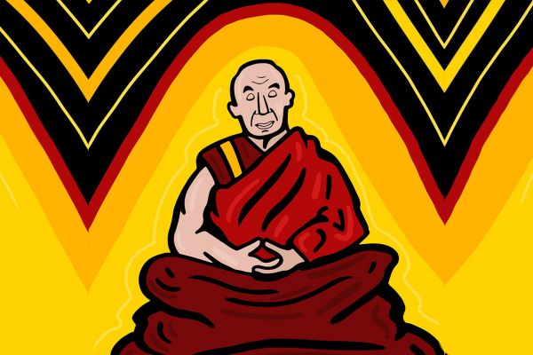 Dalai Lama,Buddhism,men,monks,meditation,bald