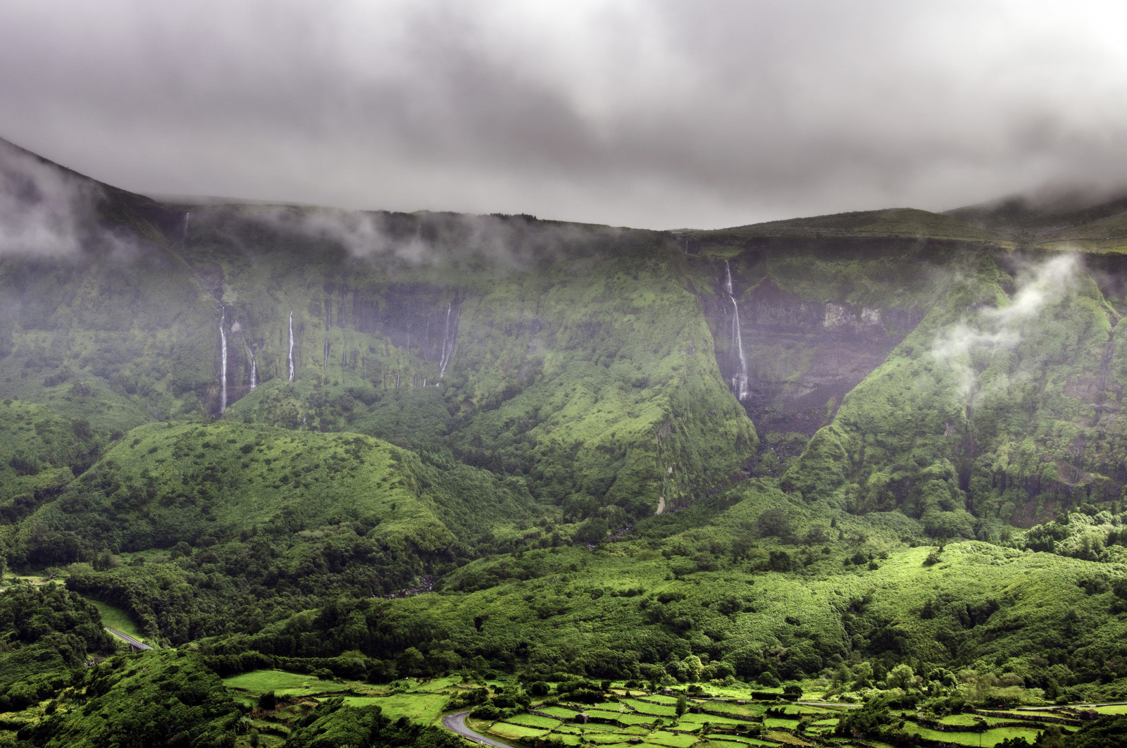 여행, 낭떠러지, 산, 플로어, 베르데, 녹색, 포르투갈, 자연, 경치, 폭포, 유로파, 유럽, 자연스러운, 자연, 파이 제겐, 폭포, 비열, 네 브리 나, 몬탄 하, 아 조레스 제도, 아리바, 광석, 골짜기, Faj, quedade gua, 파지 진하, 미로도로드 팔탈, 라 제스 다스 플로레스, 루비 10, 루비 15, 루비 20