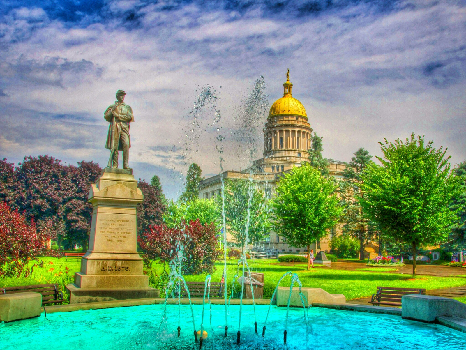 Příroda, mezník, zelená, turistická atrakce, nebe, historické místo, strom, vodní prvek, Cestovní ruch, zahrada, památník, tráva, majetek, krajina, Botanická zahrada, park, počítač tapeta, palác, national trust for places of historic interest or natural beauty, kašna