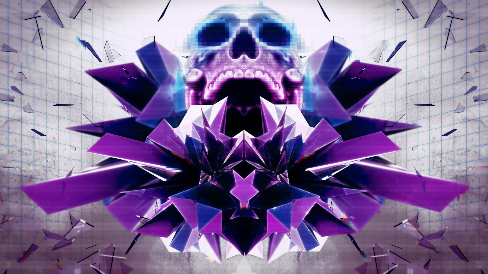 Wallpaper : illustration, digital art, abstract, artwork, purple ...