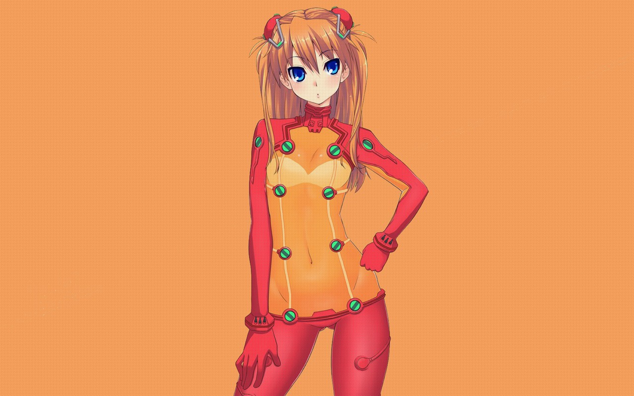 kuva, anime, anime tytöt, Neon Genesis Evangelion, Asuka Langley Soryu, sarjakuva, Lelu, 1280x800 px