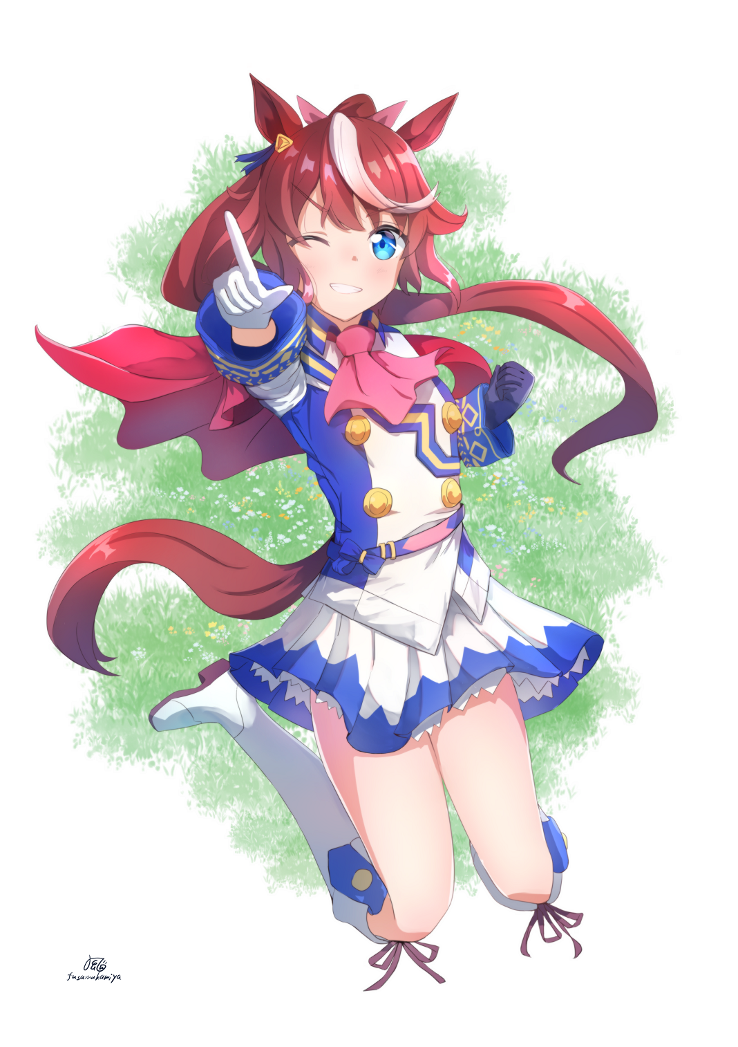 Wallpaper : anime girls, Uma Musume Pretty Derby, horse girls, animal ...