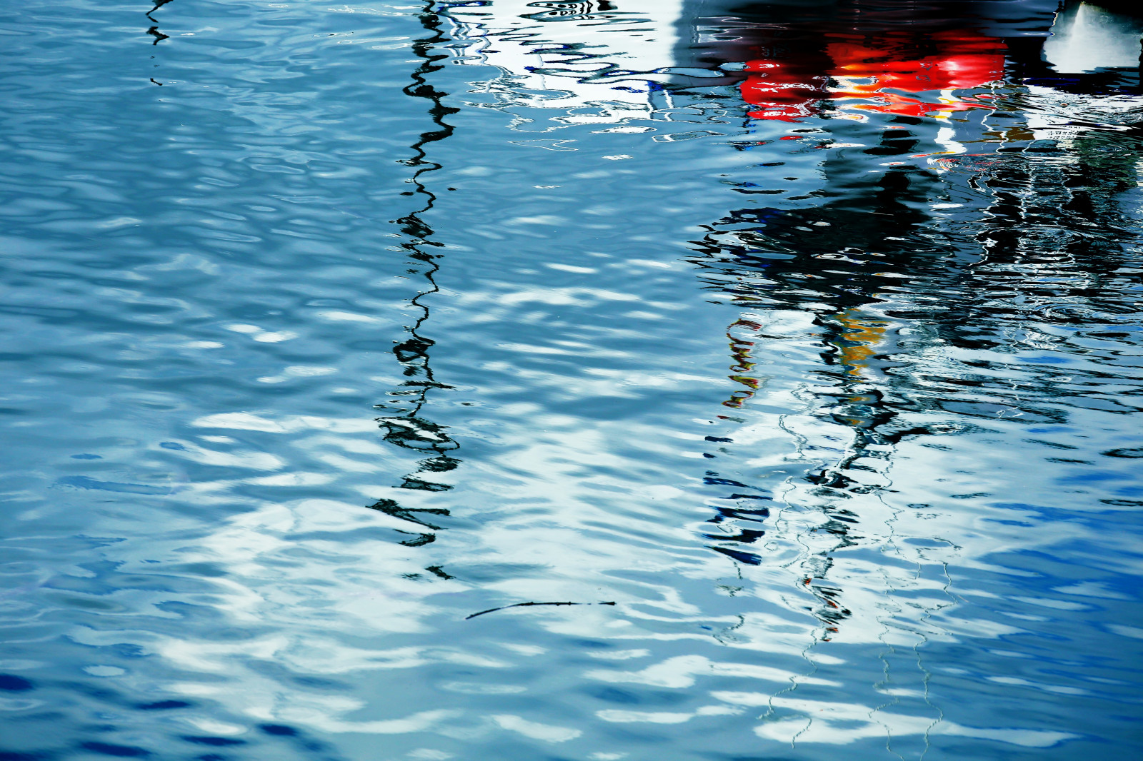 bílý, moře, voda, Červené, odraz, nebe, uklidnit, modrý, kreslená pohádka, azul, strom, oceán, odrazy, vlna, rojo, agua, blanco, reflejos, vodní zdroje, Dibujosanimados