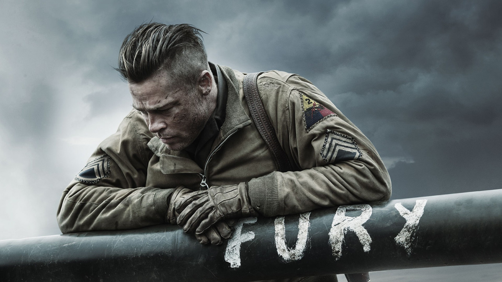film, seconda guerra mondiale, Brad Pitt, film Fury, Furia, immagine dello schermo