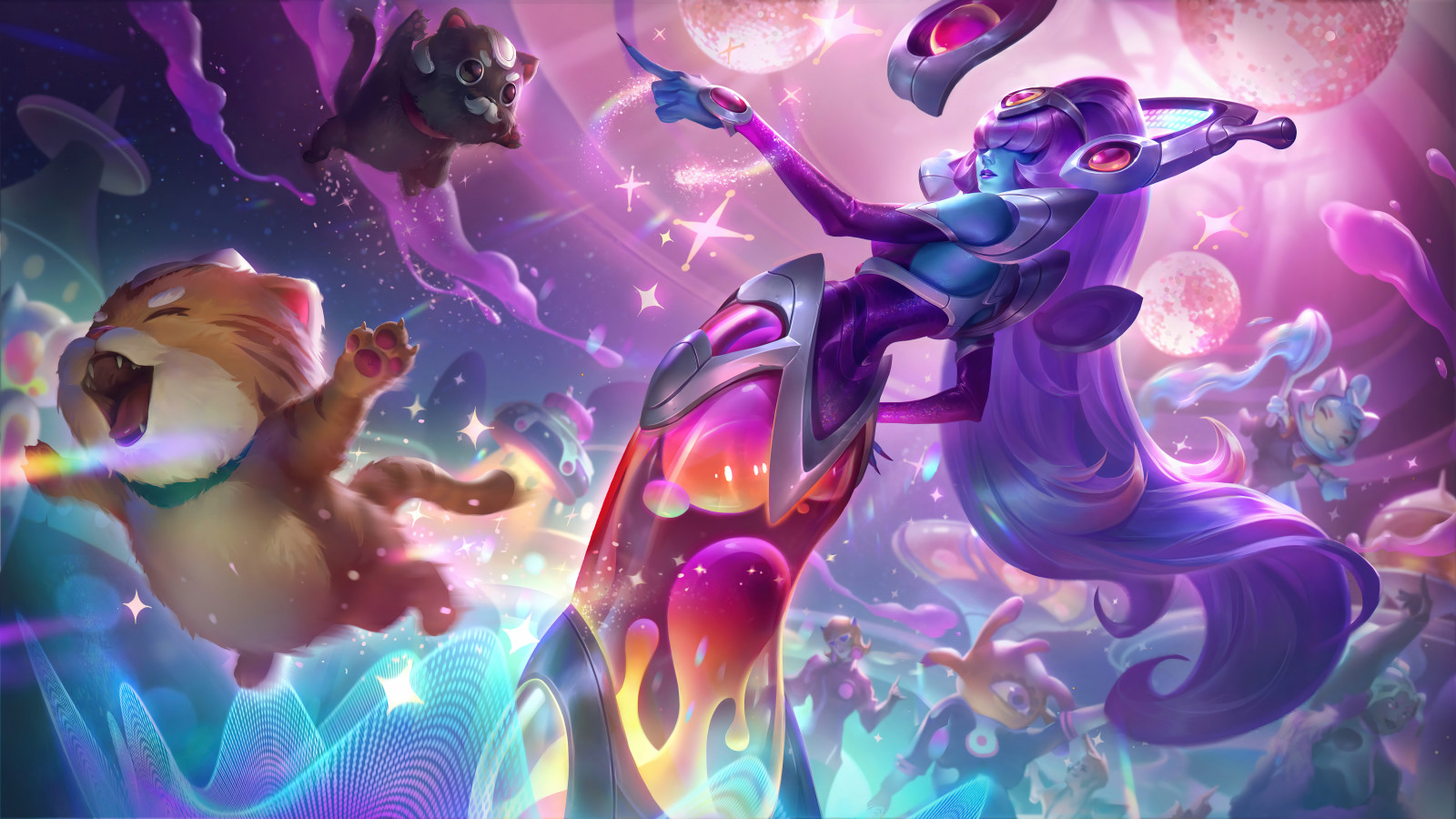 Papel de parede : Lissandra League of Legends, videogames, GZG, 4k