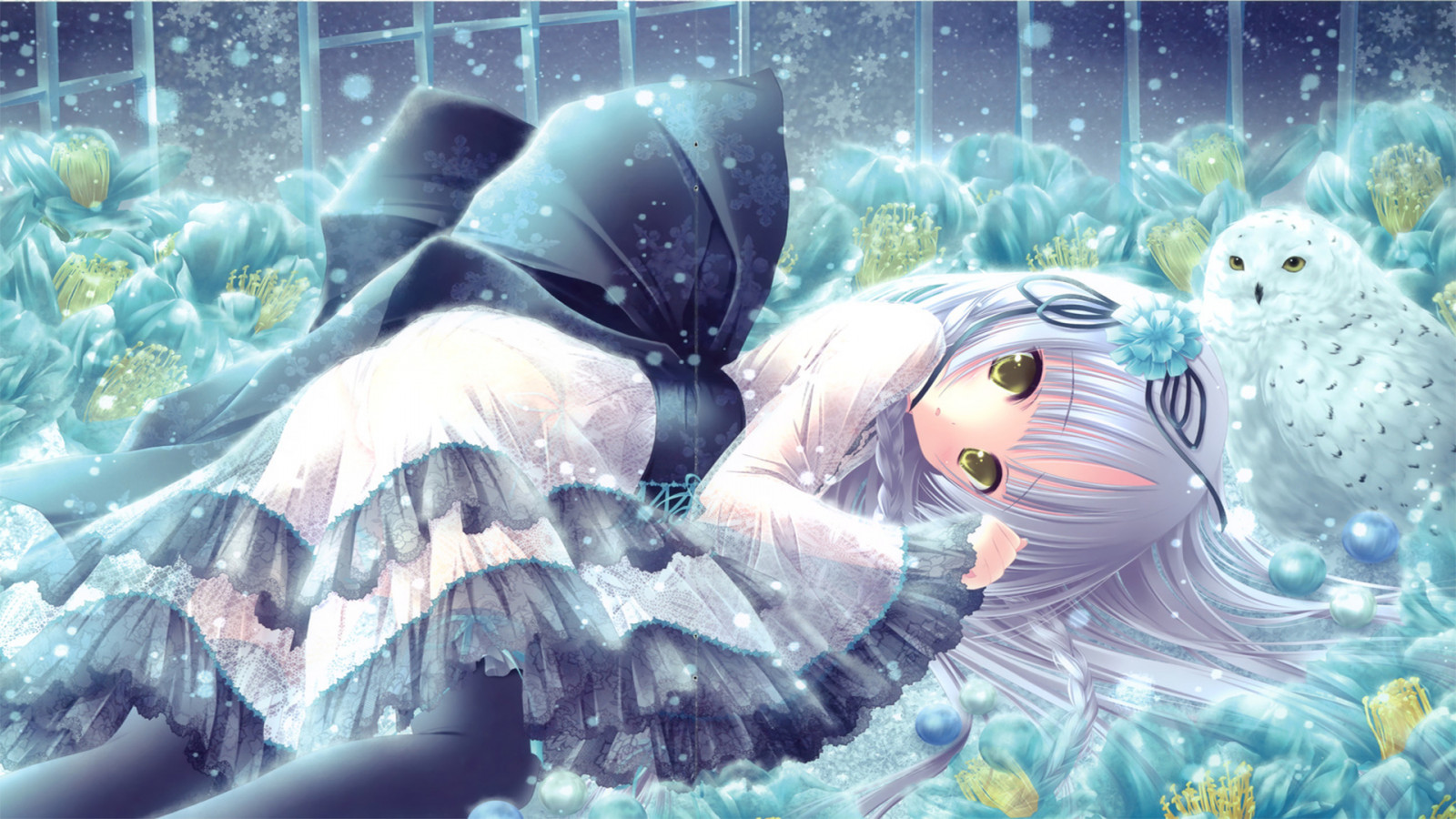 ilustrace, anime, manga, Pod vodou, mytologie, Snímek obrazovky, 1920x1080 px, počítač tapeta, fiktivní postava