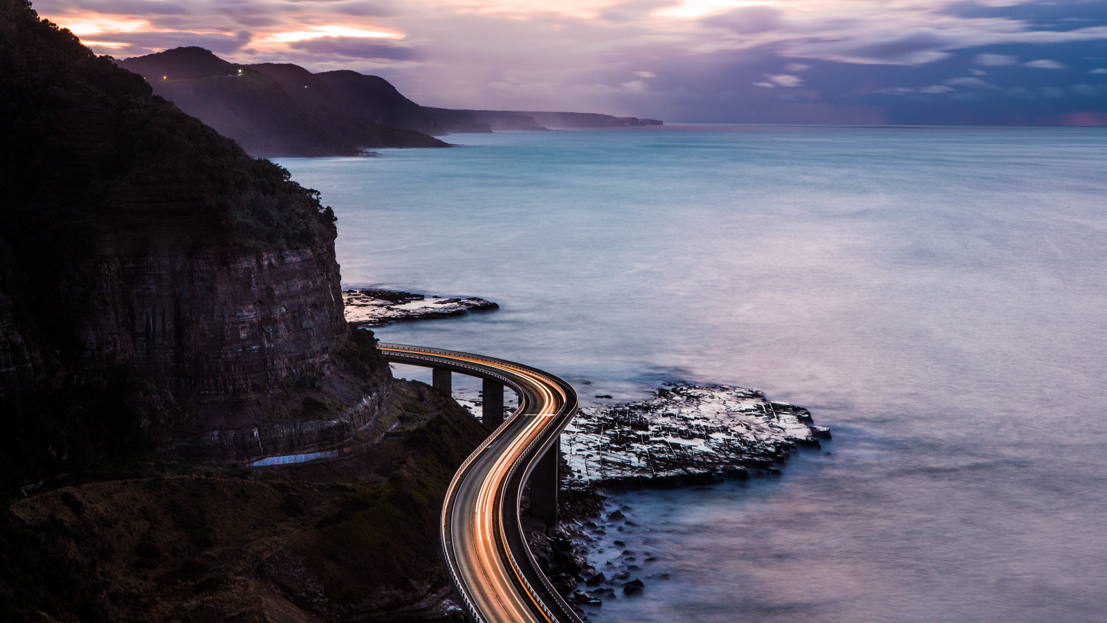 krajobraz, zachód słońca, morze, zatoka, woda, skała, Natura, Wybrzeże, odbicie, niebo, Droga, długa ekspozycja, plaża, wschód słońca, wieczór, ranek, Wybrzeże, Klif, most, horyzont, peleryna, zmierzch, Teren, Chmura, świt, ocean, fala, Ciało wody, Fala wiatru