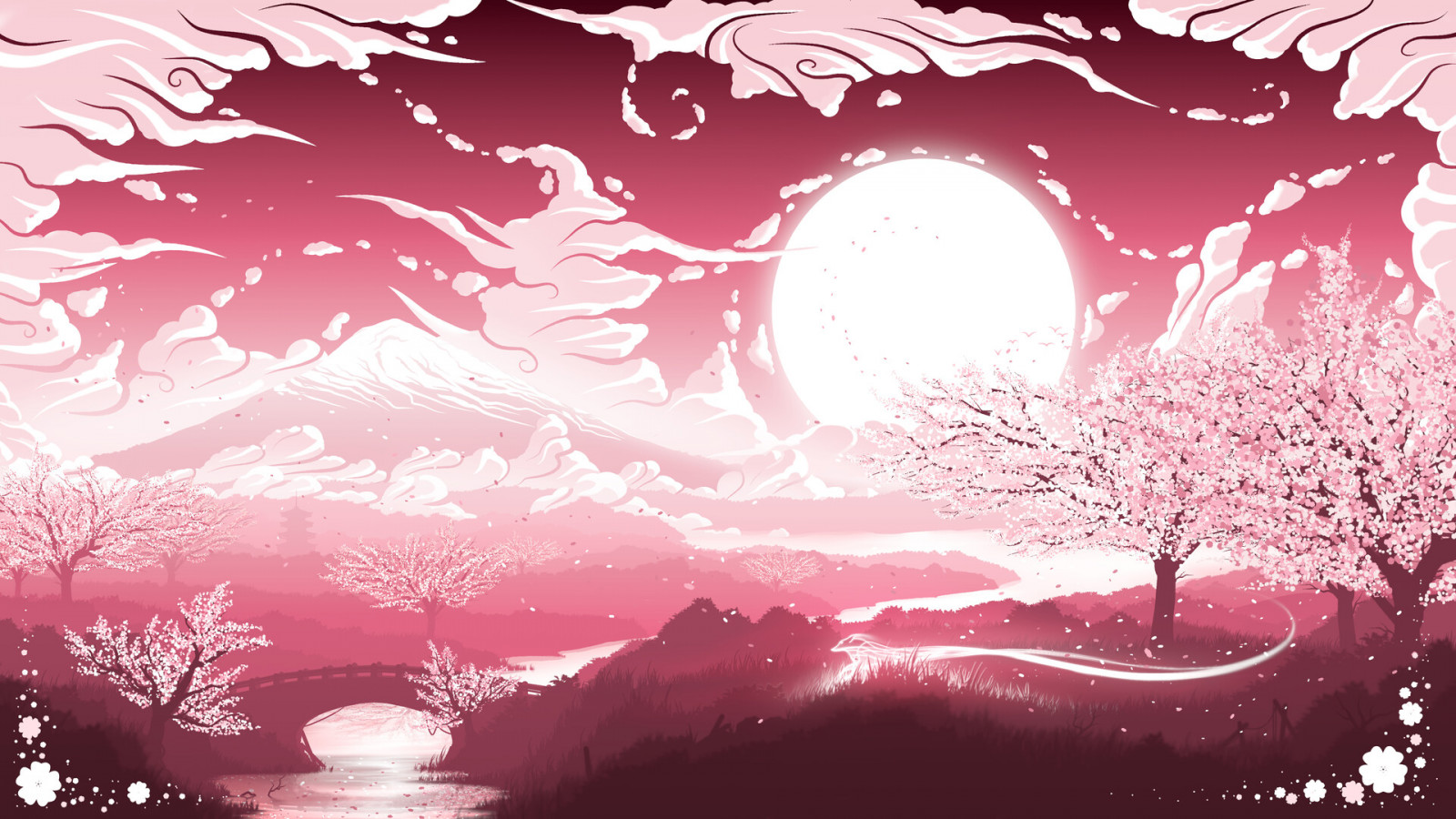 atmosféra, svět, světlo, Příroda, větev, rostlina, osvětlení, slunečnímu záření, strom, růžový, font, Natural landscape, UMĚNÍ, atmosférický jev, čára, dřevina, Červené, purpurová, ráno, Tints and shades, horizont, geologický fenomén, krajina, krása, cg artwork, událost, tma, ilustrace, půlnoc, zima, nebe, design, grafika, zmrazení, jaro, Dovolená, malování, stock photography, grafický design, visual arts, večer, astronomický objekt, noc, kruh, vzor, odraz, Nový rok, fiktivní postava