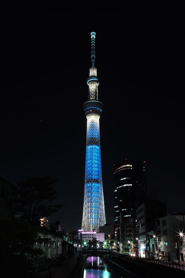 Japan,cityscape,night,architecture,reflection,city