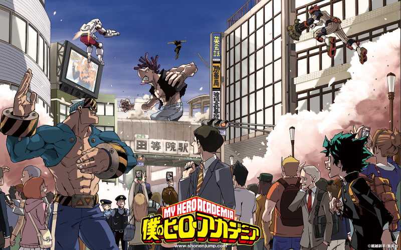 comics, Boku no Hero Academia, festival, demonstration, crowd comics, Boku no Hero Academia, festival, demonstration, crowd