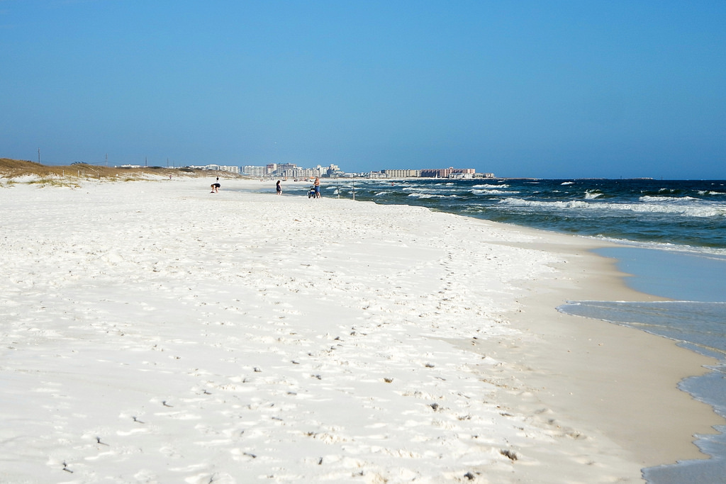 Deren fort Walton Strand