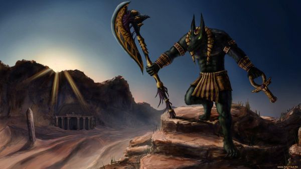 Anubis,Egyptian,Anthro