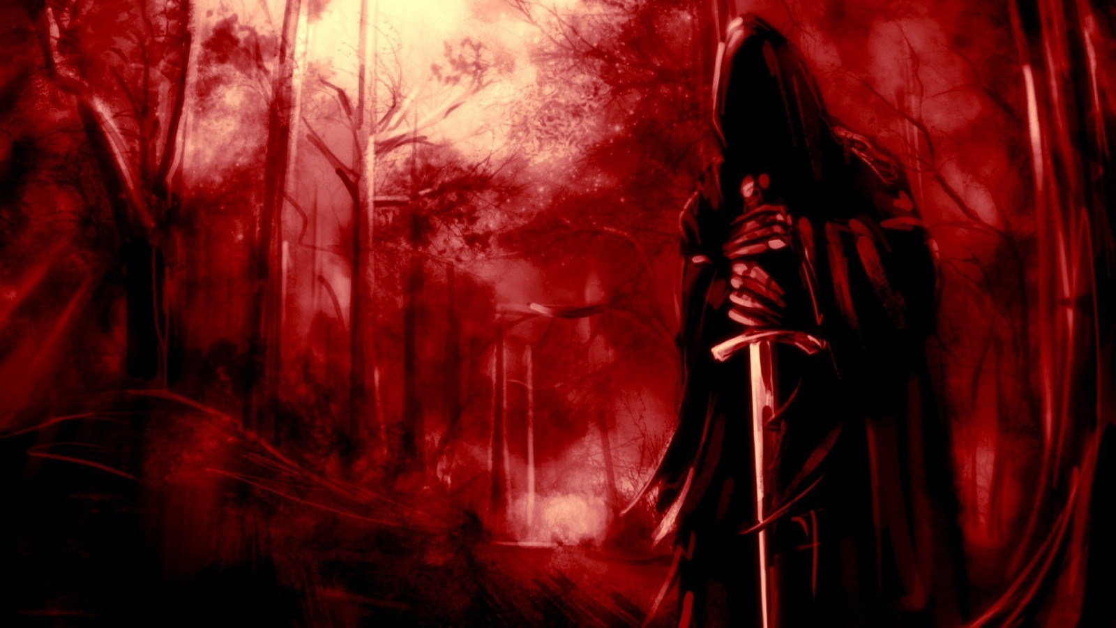 Wallpaper red, The Lord of the Rings, Nazg l, midnight, darkness