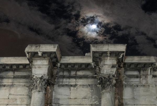 sky,window,night,architecture,ancient,building