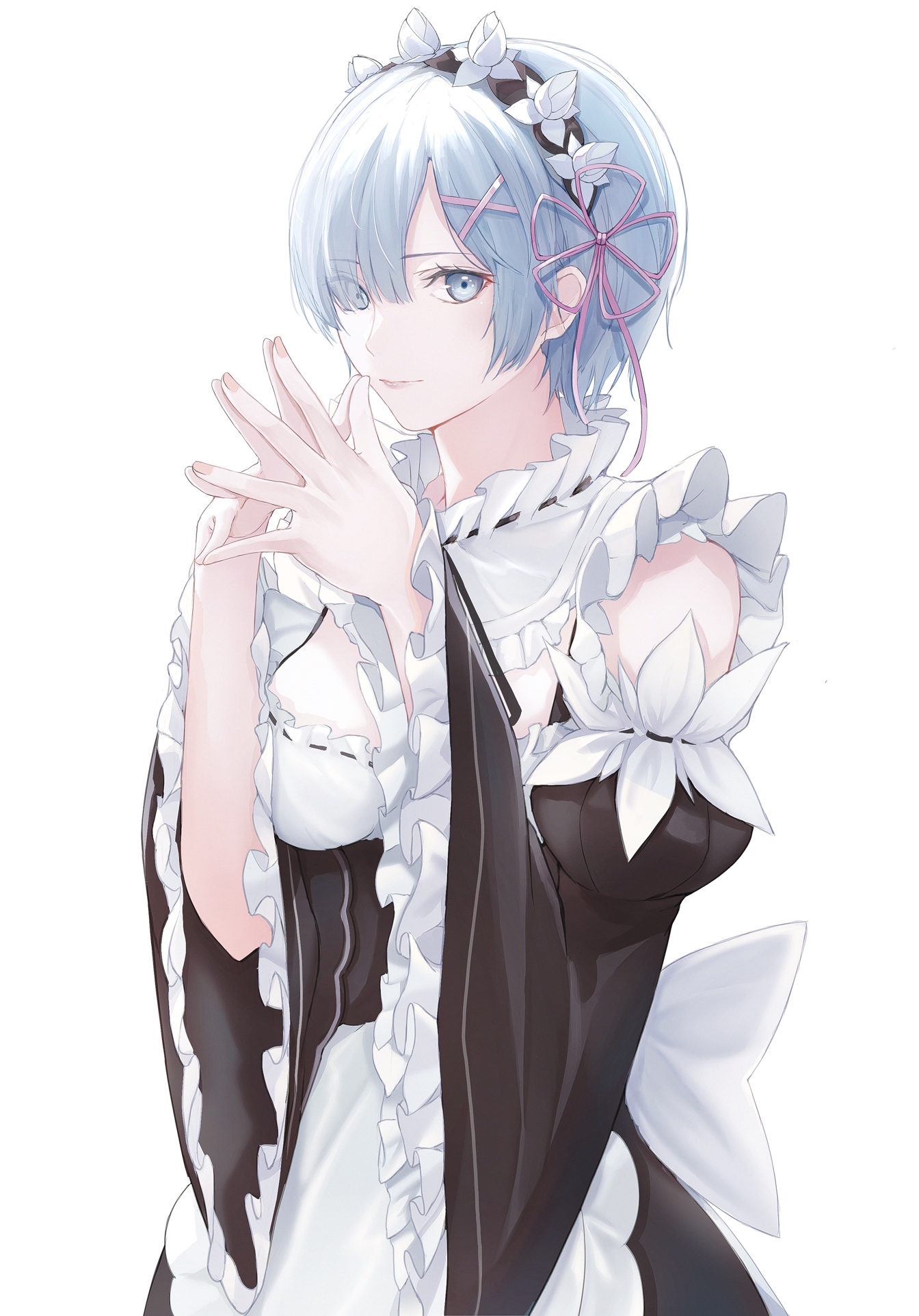 Wallpaper : anime girls, Re Zero Kara Hajimeru Isekai Seikatsu, Rem Re ...