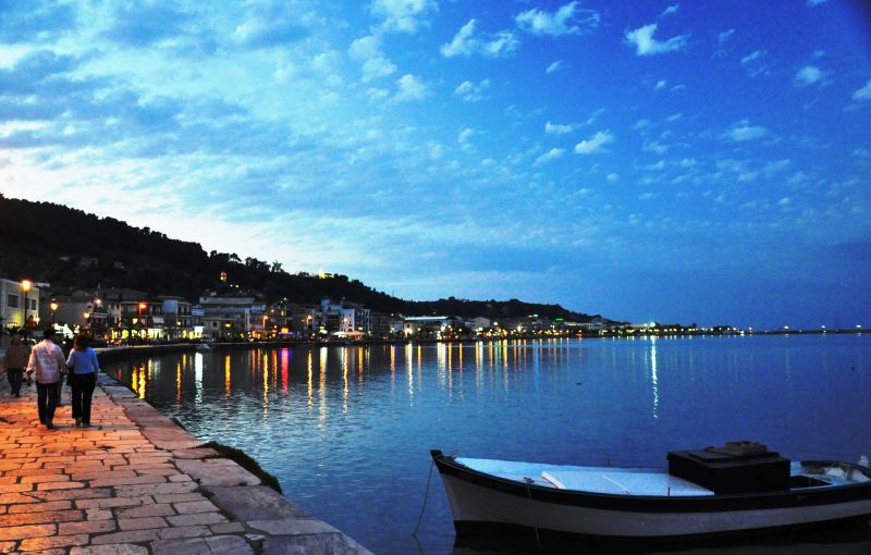 nebe, moře, tělo z vody, voda, odraz, večer nebe, moře, tělo z vody, voda, odraz, večer