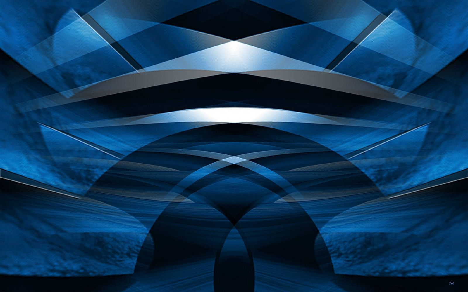 sollys, illustrasjon, abstrakt, speilbilde, kunstverk, symmetri, blå, sirkel, lett, farge, form, design, linje, mørke, skjermbilde, skrivebordsbakgrunn, fraktal kunst