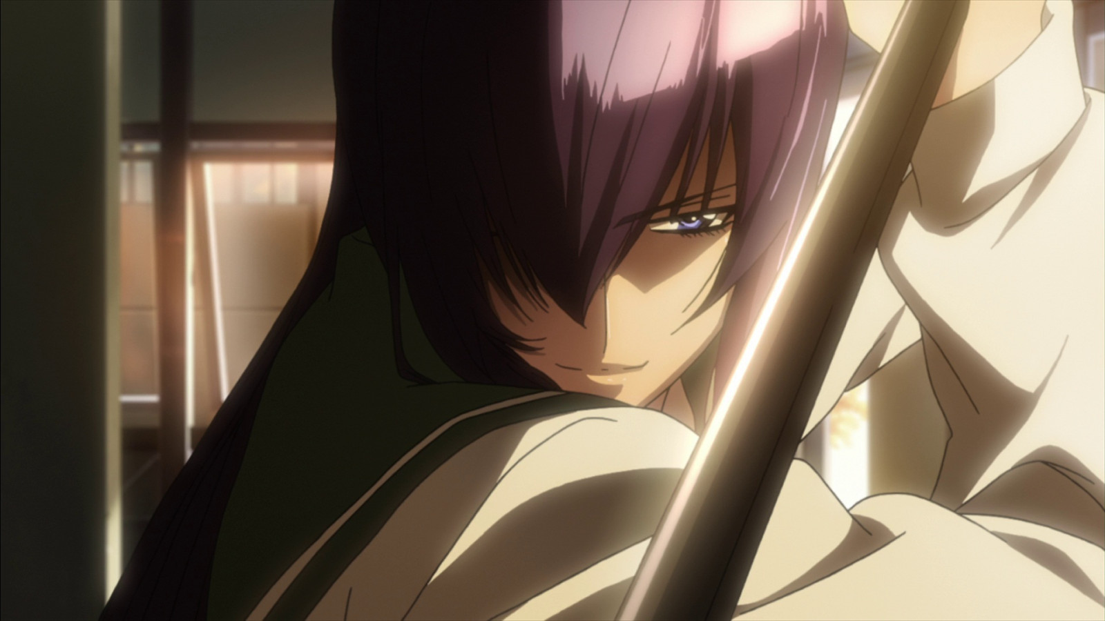 Wallpaper Anime Girls Highschool Of The Dead Busujima Saeko Purple Hair Look At Viewer Smiling Sword School Uniform Blue Eyes Long Hair 1920x1080 Drobbe 1187868 Hd Wallpapers Wallhere He deceives those who are in grief over a dead loved one into creating. wallpaper anime girls highschool of