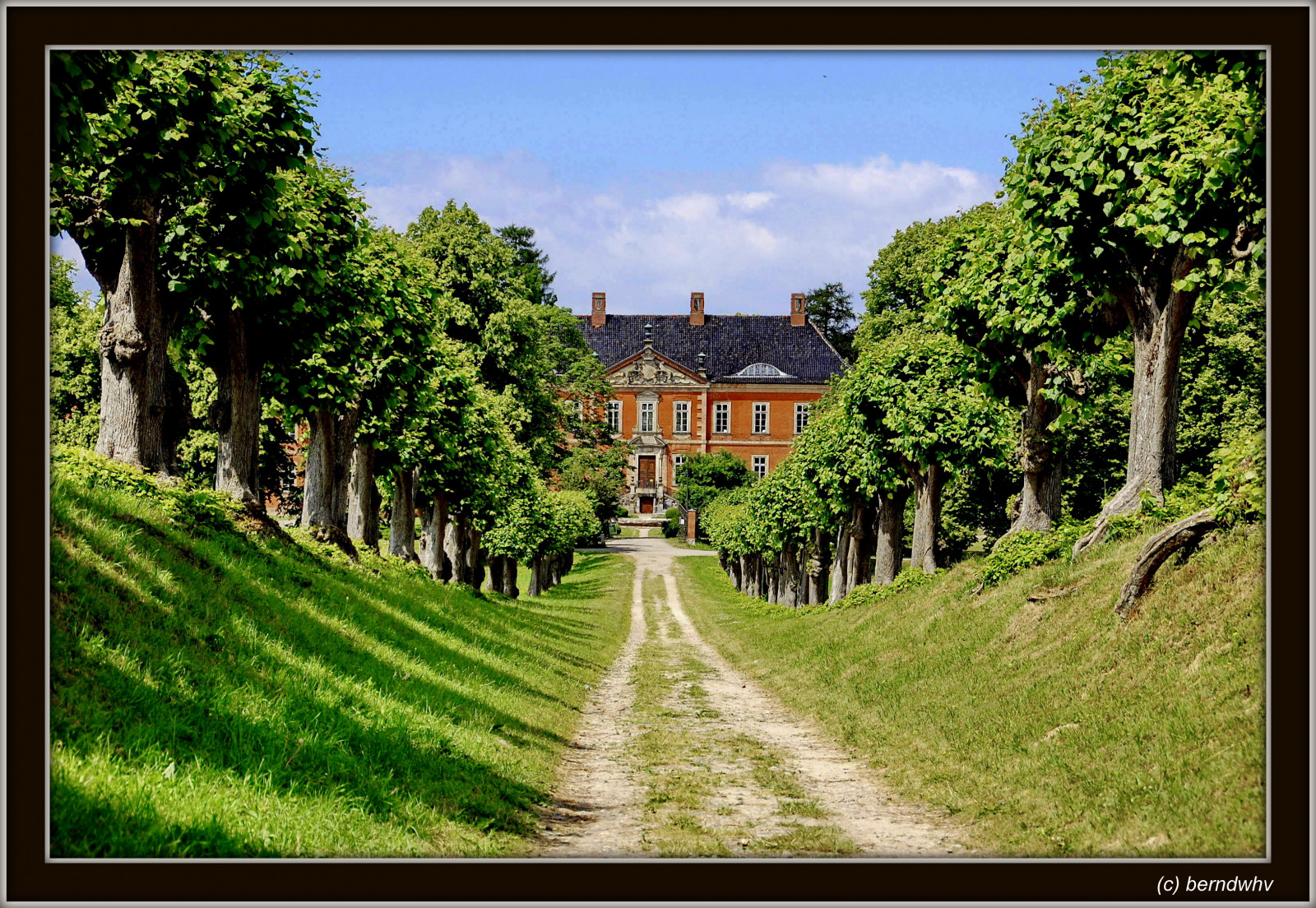 landskab, natur, græs, himmel, Mark, hus, grøn, landsby, slot, gård, ejendom, træ, blad, græsarealer, plante, deutschland, Mecklenburg-Vorpommern, eng, plantage, burg, facade, Mecklenburg, landdistrikt, Schloss, statelige hjem, Kasteel, Schl SSER, alleen, veje, lanen, kl tz, schlossbothmer, Burgen