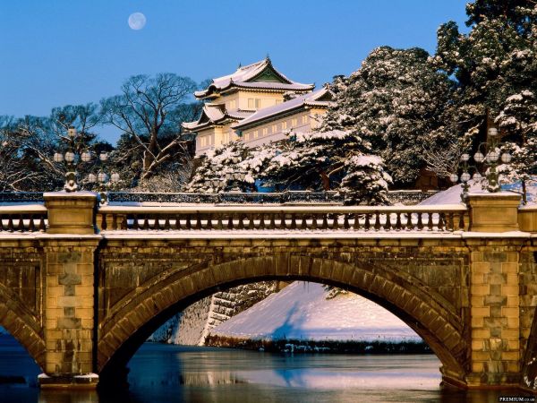 Japan, architecture, Asian architecture, winter, cityscape, building