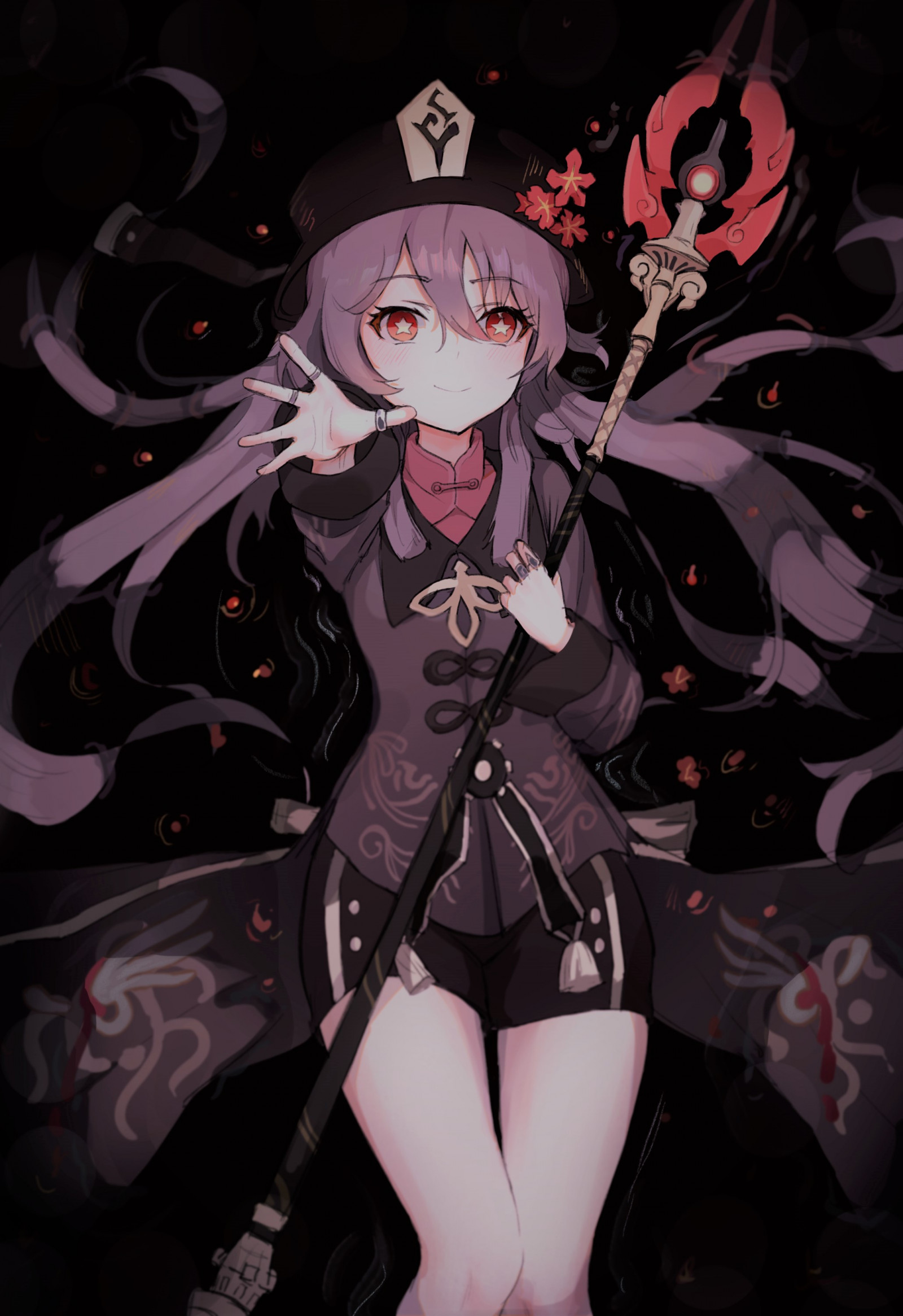 svrchní oděvy, paže, nachový, rostlina, Lidské tělo, kreslená pohádka, růžový, fialový, stehno, UMĚNÍ, cg artwork, černé vlasy, dlouhé vlasy, purpurová, hime cut, tma, dolní končetina, módní design, strom, ilustrace, fiktivní postava, událost, kostým, karmín, anime, akční figurka, grafika, beletrie, malování, visual arts, animace, maso, výkres, grafický design, figurka, umělecká díla, Animated cartoon, sedící, cosplay