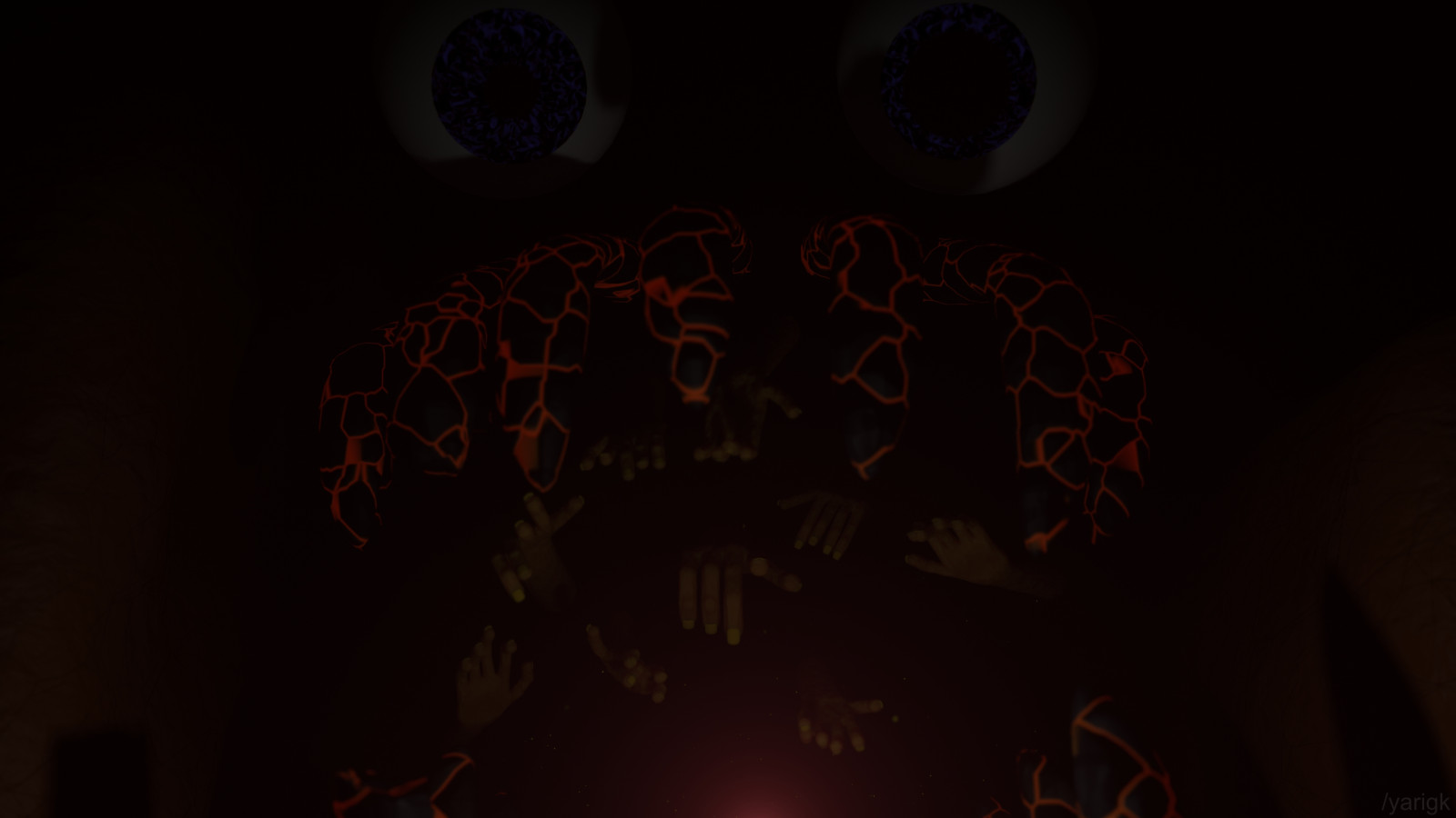 předvečer Všech svatých, temný, strašidelný