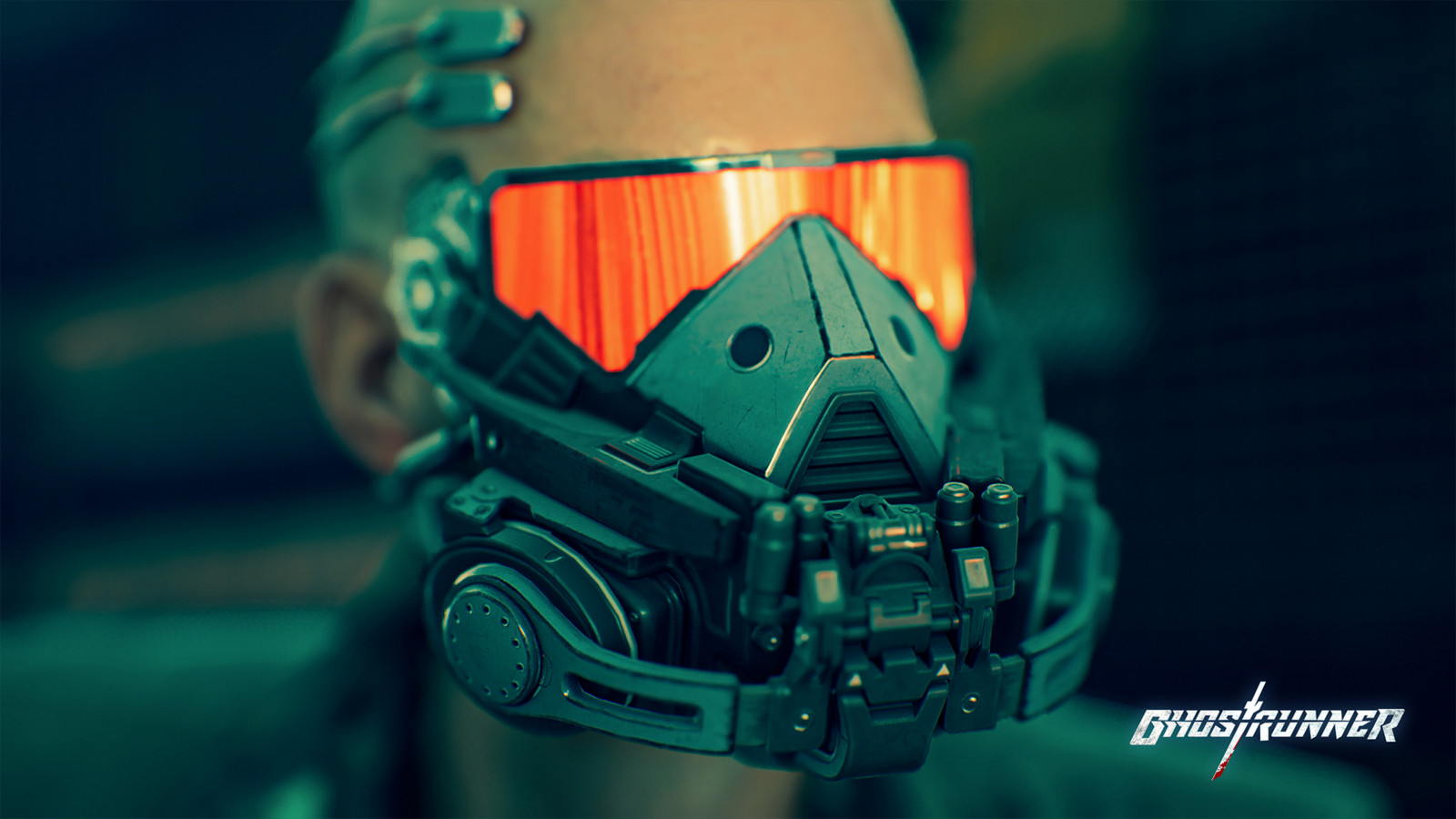 Ghostrunner, videójátékok, cyberpunk, tudományos-fantasztikus, képernyőkép, futurisztikus