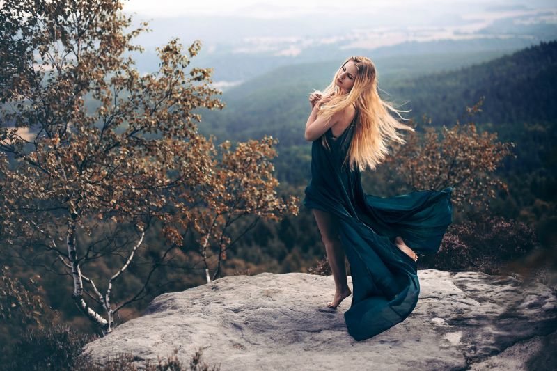 lumière du soleil,des arbres,paysage,Femmes en plein air,Roche,la nature