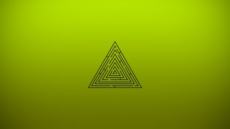 ilustrace, text, logo, zelená, žlutý, trojúhelník ilustrace, text, logo, zelená, žlutý, trojúhelník
