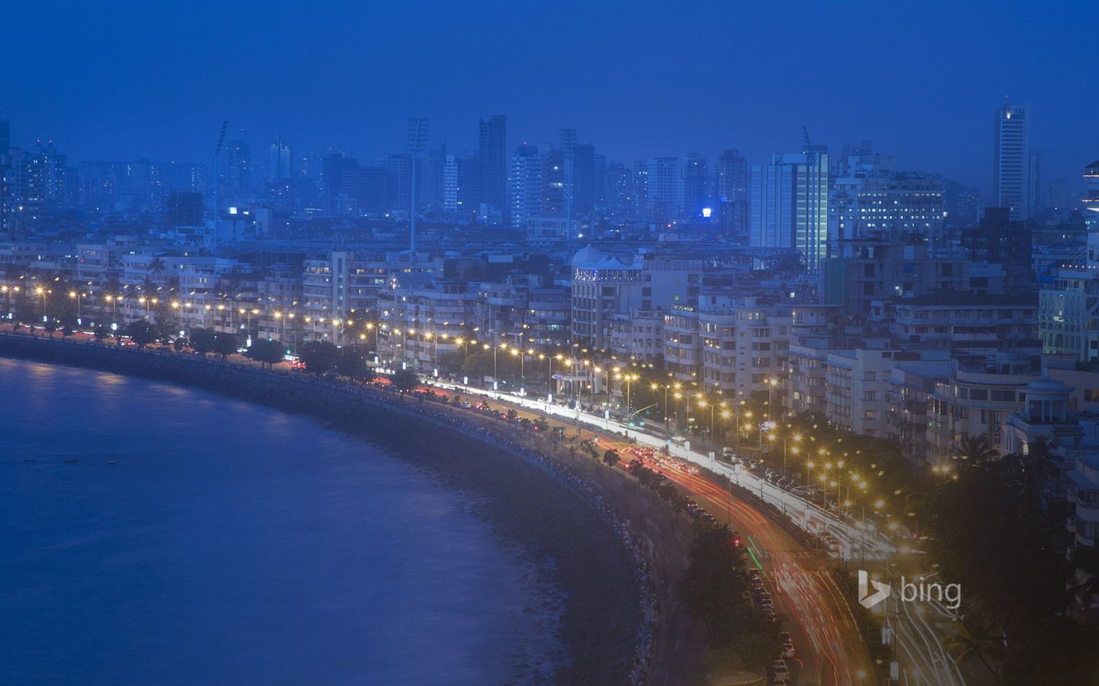 město, panoráma města, noc, voda, budova, odraz, lucerna, panoráma, mrakodrap, večer, pobřeží, horizont, provoz, panoráma, soumrak, metropole, Mumbai, Bing, centrum, Atmosféra Země, Metropolitní oblast, lidské osídlení, letecké snímkování