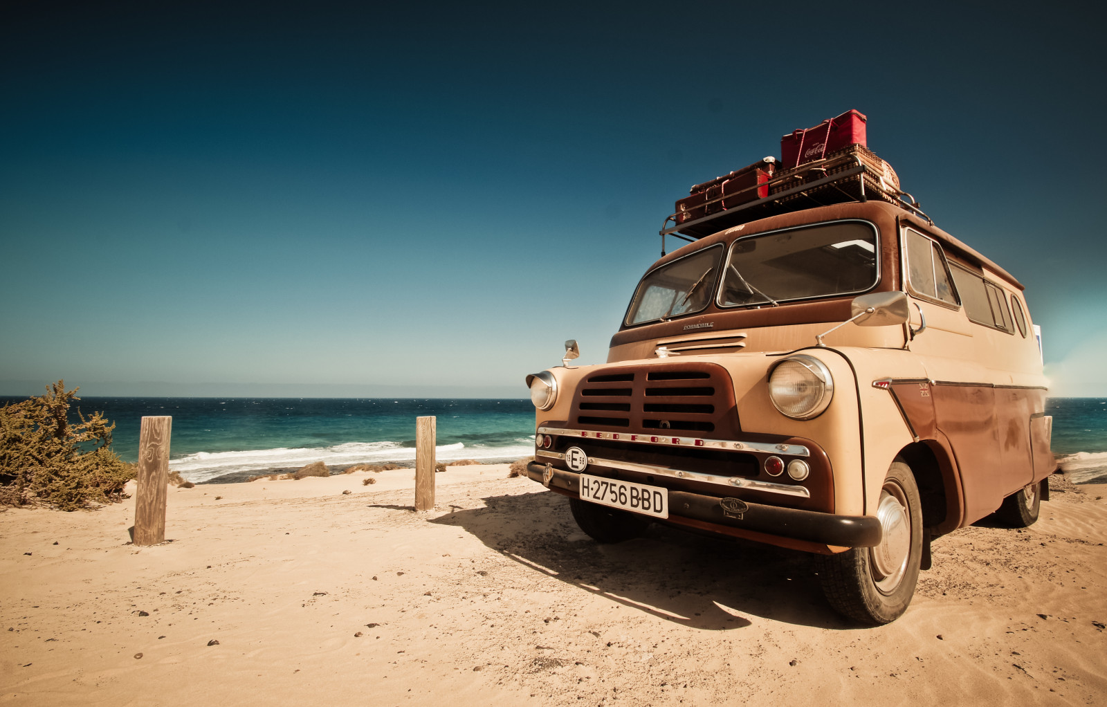 motor køretøj, køretøj, bil, bildesign, himmel, Van, Vintage bil, erhvervskøretøj, kompakt bil, landskab