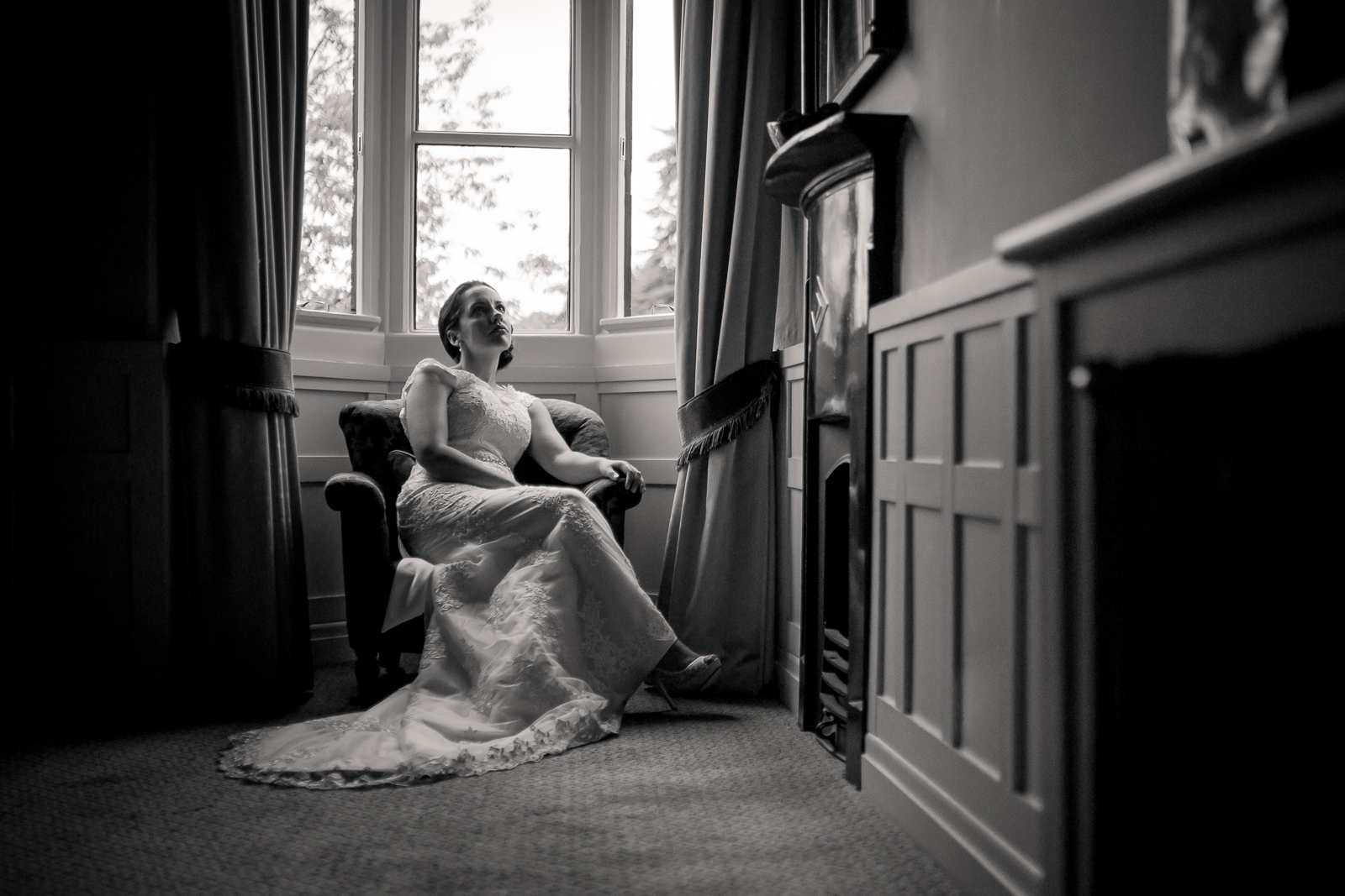 bílý, Černá, černobílý, portrét, sedící, fotografování, šaty, Kánon, orientální hostinec, Lisa, Mono, 5 d, tělesné, muž, žena, dolů, svatba, nevěsta, fotografie, sigma, dave, Černý a bílý, monochromatické fotografování, obřad, Lyndhurst, robbiekhan, careymanorhotel