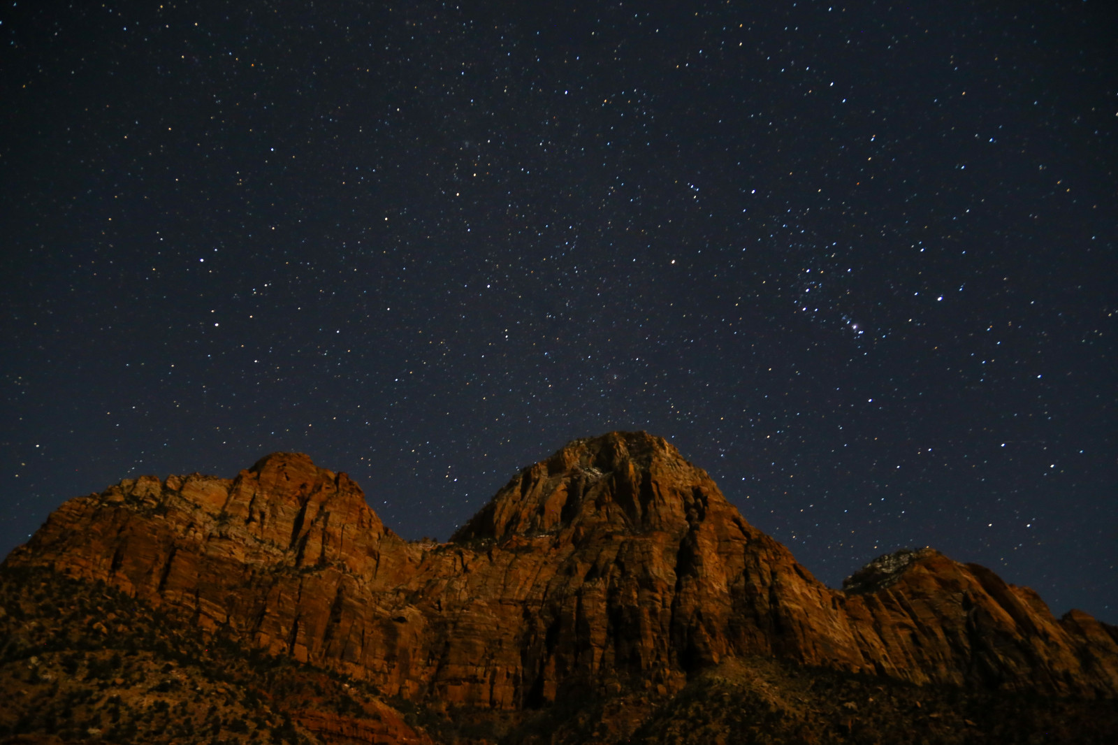 park, nebe, noc, hvězdy, Průhledná, národní, Orion, astronomie, Sión, zionnationalpark, Bridgemountain, souhvězdí, canon6d, Joeparks, pwnight, Parksjd