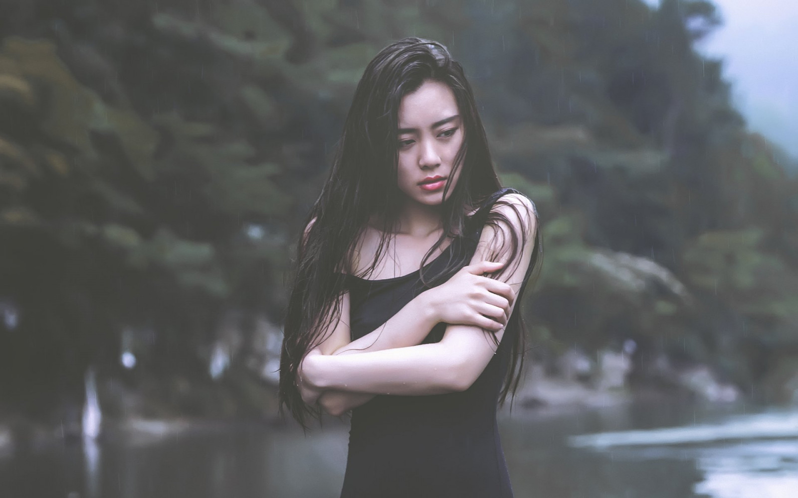 1920x1200 px, asijský, ženský, dívka, dívky, model, nálada, orientální, žena, ženy