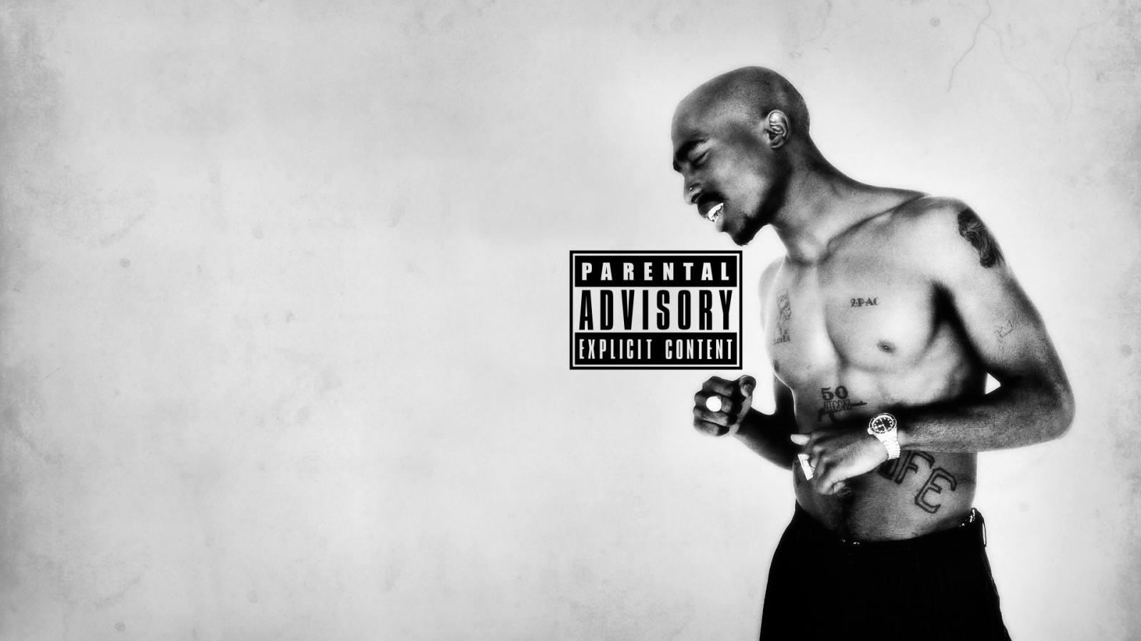 muži, biely, čierna, Monochrome, Model, portrét, fotografovanie, 2Pac, Makaveli, muž, fotografie, Muž, sval, paže, 1920x1080 px, čierna a biela, monochromatické fotografovanie