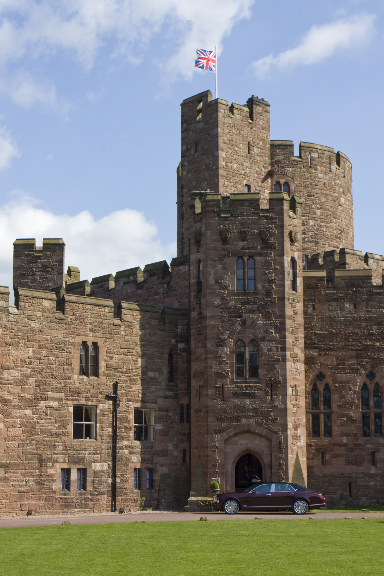 budova, hrad, věž, Bentley, zřícenina, zámek, Opatství, majetek, netcarshow, netcar, obrázky vozidel, photo auto, 2014, Mulsanne Diamond Jubilee Edition, vodní, opevnění, vznešený domov