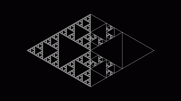 mathematics,science,sierpinski triangle,abstract,monochrome,triangle