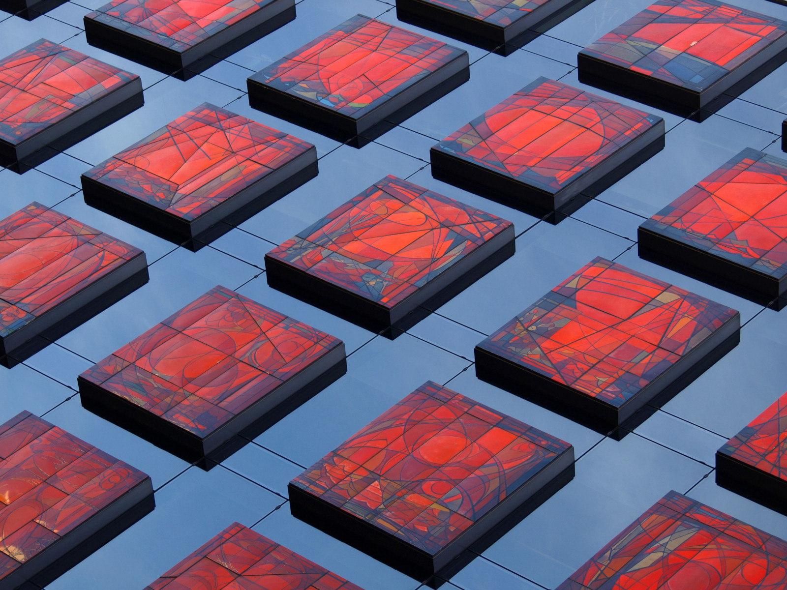 Barcelona, modrý, budova, architektura, EDIFICIOS, Blu, edificio, formuláře, Catalunya, Liliana, bianco, architettura, pro mě, Espejos, Finestre, Benassi, 2065