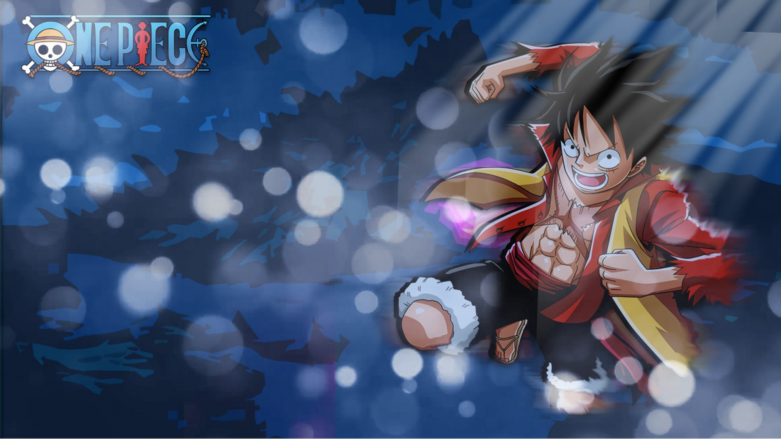 1920x1080 px, Monkey D Luffy, Jeden kus