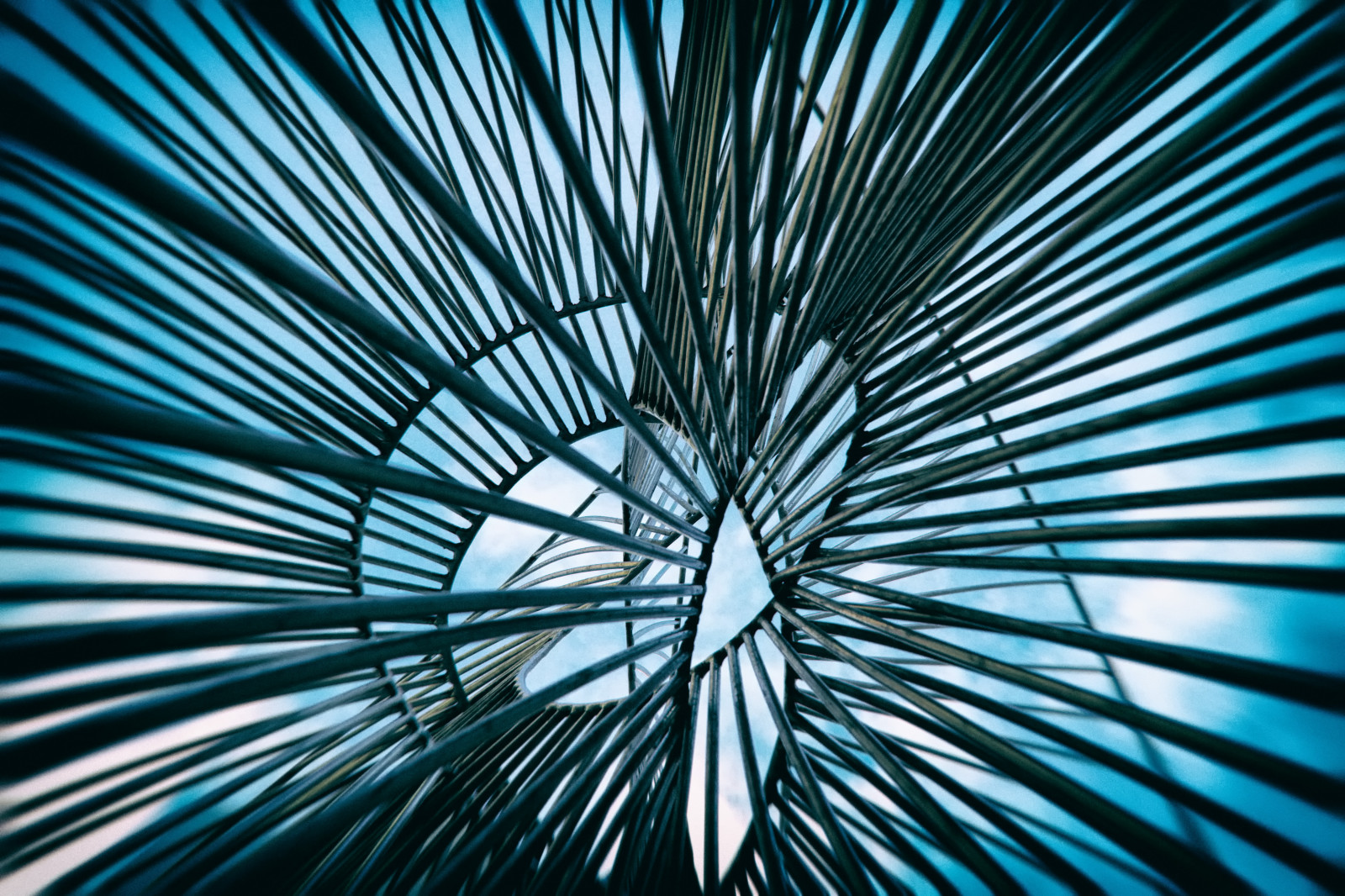 slunečnímu záření, umělecká díla, symetrie, modrý, kov, UMĚNÍ, světlo, čára, sigma, zblízka, arecales, Merrill, Utas, DP1, dp1m