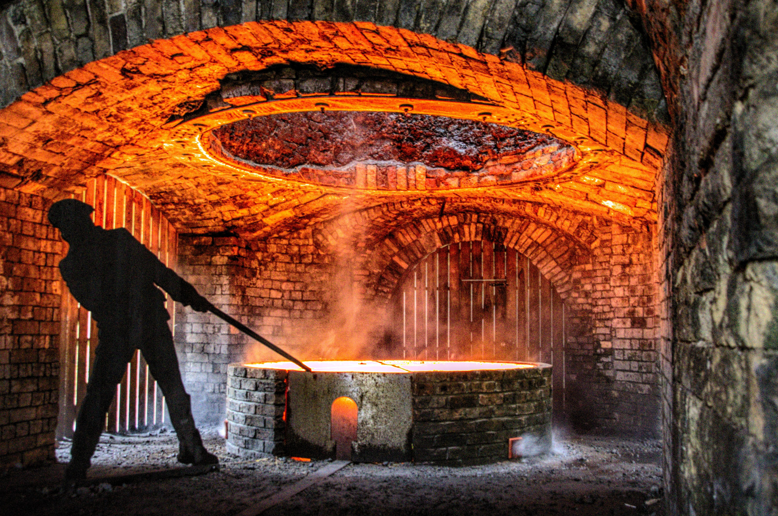 Wallpaper red, orange, history, iron, glow, steel, heat, glowing