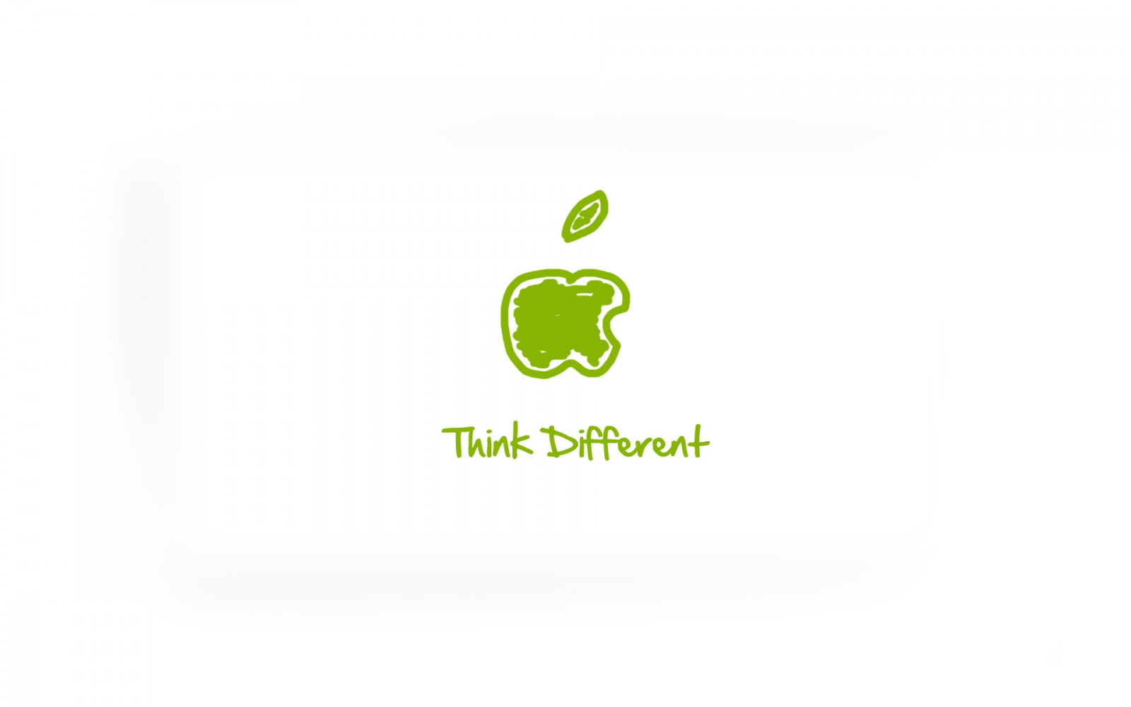 Wallpaper apple, mac, design, company, color, green 1920x1200